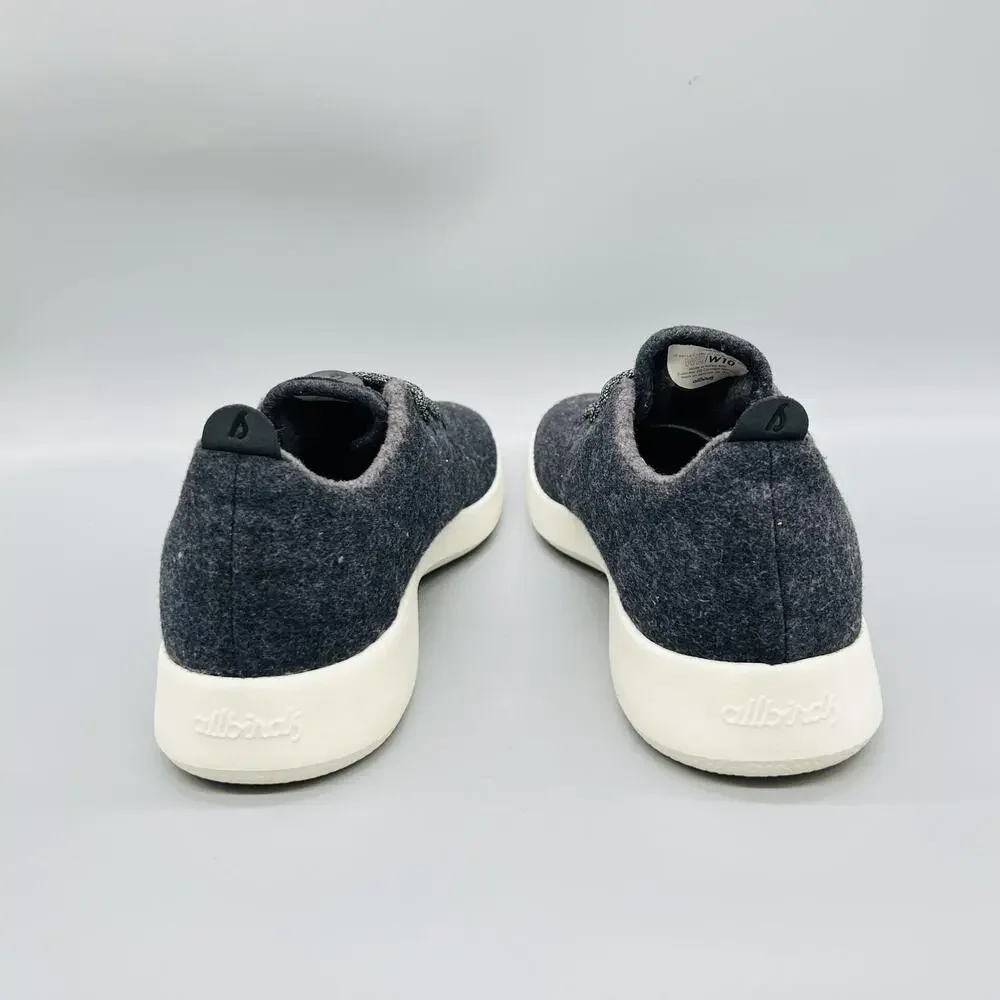 Allbirds Shoes Womens 10 Gray Merino Wool Runner Low Top Sneakers Comfort Casual
